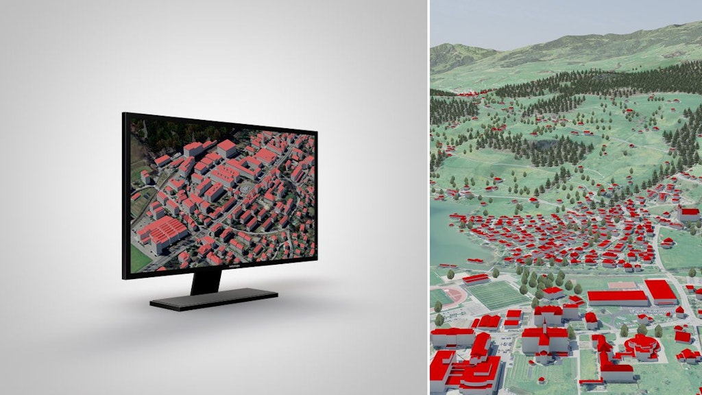 swissBUILDINGS3D 2.0: 3D-Gebäudemodelle der Schweiz