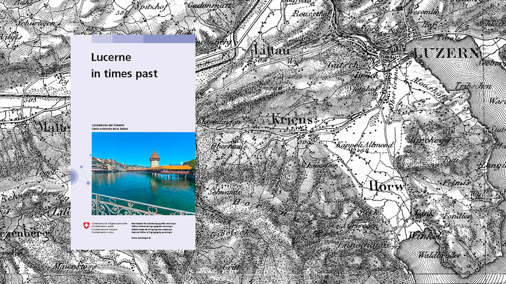 Title of the mySwissMap map, background: Dufour map